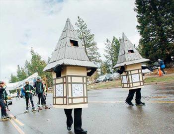 SnowFest Parade in North Lake Tahoe