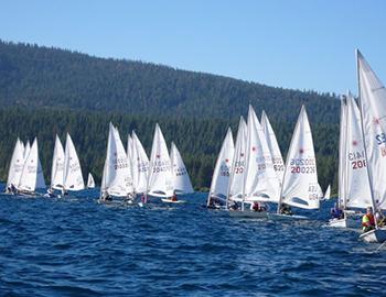 National Laser Sailboat Championships at Lake Tahoe