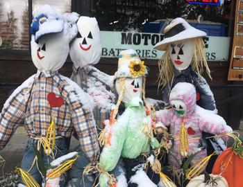 Scarecrows in Tahoe City