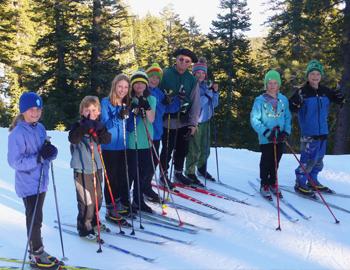 Tahoe's First Cross-country Olympic Skiers