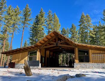 New Spooner Lake Visitor Center in North Lake Tahoe