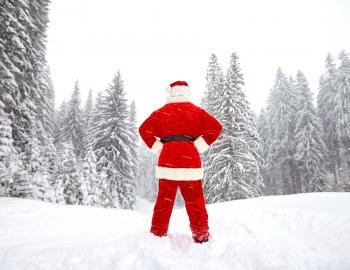 santa in north lake tahoe