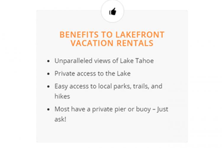 Benefits To Lakefront Vacation Rentals