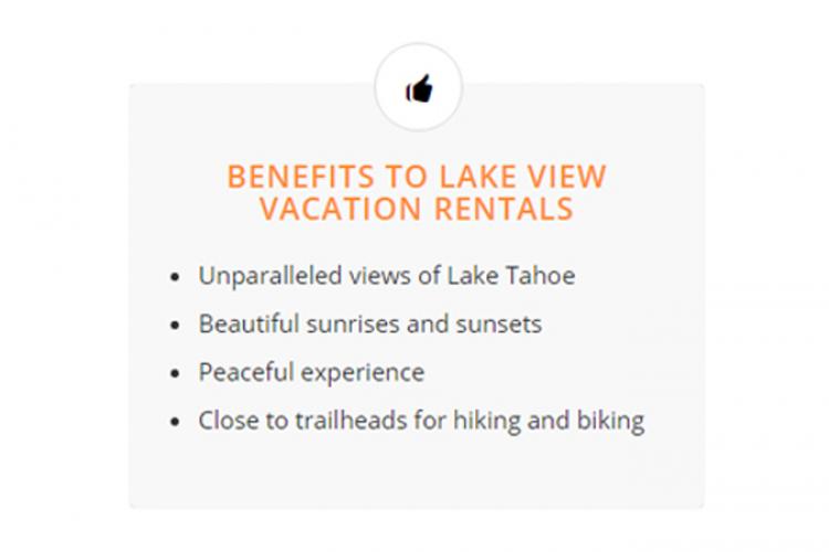 Benefits To Lake View Vacation Rentals