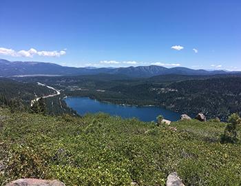 Dozen Lake Rim Hike Donner Lake Rim Trail’s new segment.