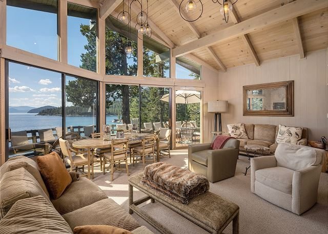 interior of North Lake Tahoe vacation rental