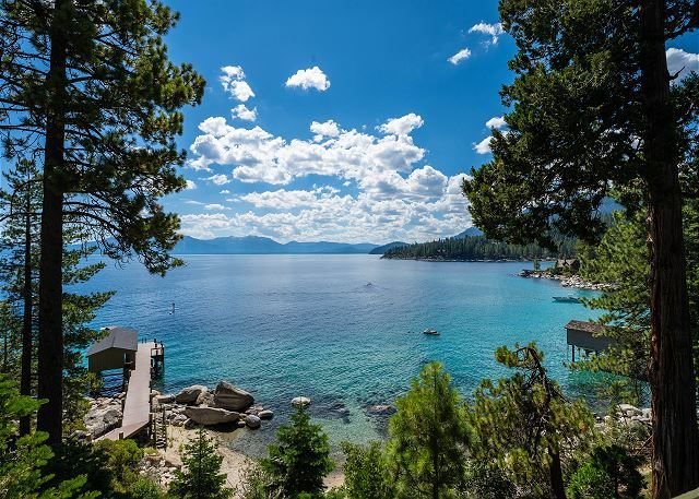 View from North Lake Tahoe vacation rental